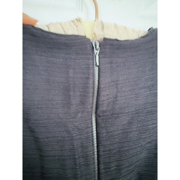 Maeve Anthropologie Laser Cut Basalt Sheath Dress 0 Black Mother of Bride Event - Picture 12 of 12